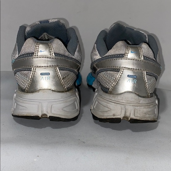 Nike Zoom Air Trail Running Shoes Turquoise Gray - Picture 6 of 9